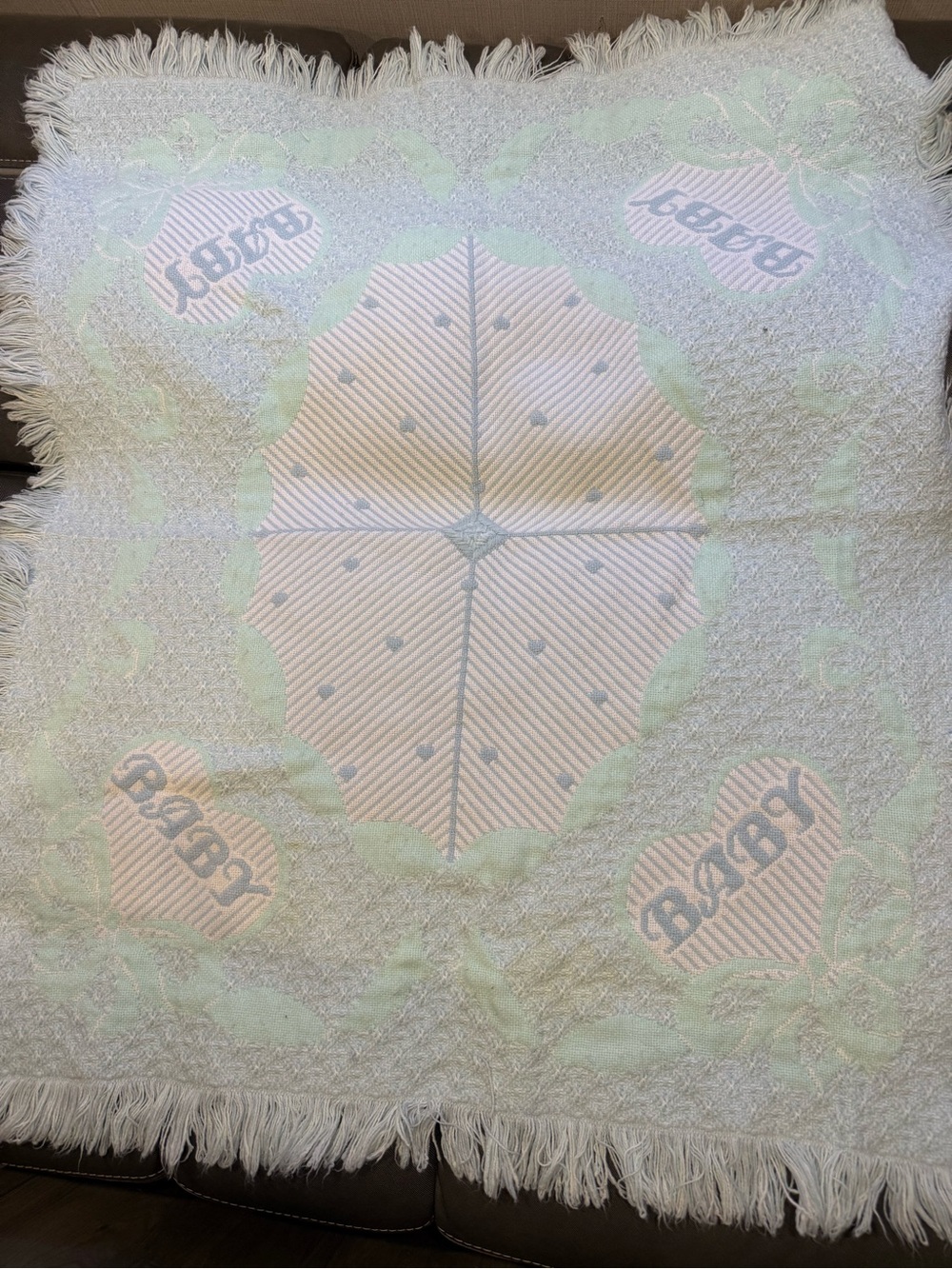 Vintage Baby Blanket
